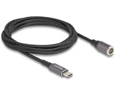 „DeLOCK“ nešiojamojo kompiuterio įkrovimo laidas, USB C tipo kištukas į magnetinę 8 kontaktų jungtį, 1,8 m, 1,8 m, USB C, 8 kontaktų, 20 V