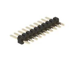 Delock kaiščio antraštė 10 kaiščių, žingsnis 1,27 mm, 1 eilutė, tiesi, 5 dalys