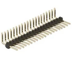 Delock kaiščio antraštė 20 kaiščių, žingsnis 1,27 mm, 1 eilutė, kampinis, 5 dalys