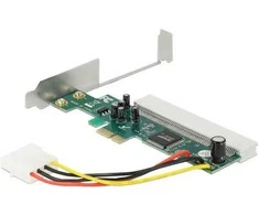 Delock Riser Karte PCI Express x1 zu 1 x PCI 32 Bit 5 V Slot Asmedia