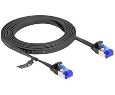 Delock DELOCK RJ45 Flachband Patchkabel Stecker zu Stecker Cat.6A
