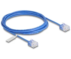 Delock Kabelis Patch Ultra cienki Cat.6 UTP 2 m Mėlyna (80797)