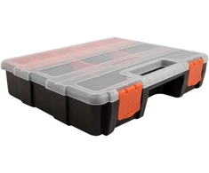 DeLOCK rūšiavimo dėžė su 21 skyriumi 290 x 220 x 60 mm oranžinė / juoda, daiktadėžė, juoda, oranžinė, stačiakampė, plastikinė, vienspalvė, 220 mm