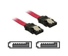 DELOCK SATA Kabelis 70cm gerade/gerade Metall