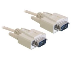 Delock Kabelis RS-232 Seriell Sub-D9 Stecker / Stecker 3 m
