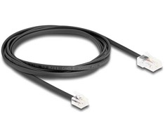 Delock DeLOCK 88036 kabelis telefoniczny 2 m Juodas