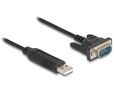 DELOCK adapterio kabelis USB 2.0 A tipo kištukas į 1 x nuoseklųjį lizdą, 50 cm