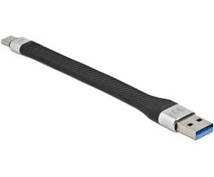 Delock USB 3.2 Gen 1 FPC juostinis kabelis USB Type-A į USB Type-C™ 14 cm PD 3 A