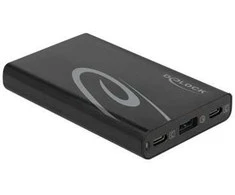 Įkroviklis Delock Įkroviklis 2 x USB Type-C PD 3.0 + 1 x USB Typ-A galingumas 60 W