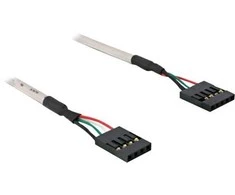 Delock kabelio USB kaiščio antraštė 4 kontaktų / 5 kontaktų lizdas-lizdas 50 cm