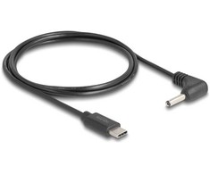 DeLOCK USB C tipo maitinimo laidas į nuolatinės srovės 3,5 x 1,35 mm kištuką, kampinis, 1,5 m, 1,5 m, USB C, 3,5 x 1,35 mm, 5 V, 1 A