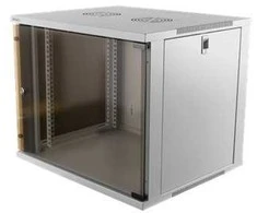 Deltaco 19-5409W, Prie sienos montuojama lentyna, 9U, 50 kg, 14,5kg, Balta