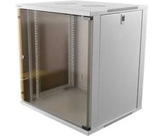 Deltaco 19-5412W, Prie sienos montuojama lentyna, 12U, 50 kg, 17,5kg, Balta