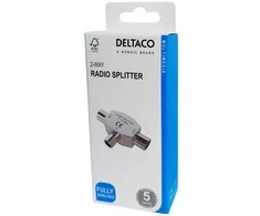 2 krypčių skirstytuvas DELTACO Radijas IEC / R00150040