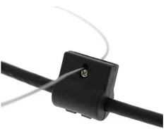 Adapterių žiedų tvirtinimo spaustukai DELTACO, 5 vnt., juodi / HDMI-ARACCX5 / 1902498