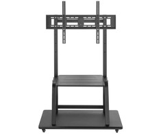 Tvirtas mobilus monitoriaus vežimėlis DELTACO, 37-100", 150 kg / ARM-0453-B / 1903767
