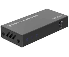 Dvikryptis HDMI jungiklis DELTACO, 1-2 or 2-1, 8K@60Hz / HDMI-7052 / 1903450