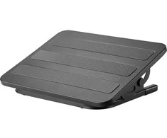 Deltaco DELO-0300, Juoda, Plastikas, Plienas, 20 kg, -20 - 20°, 380 mm, 80 mm
