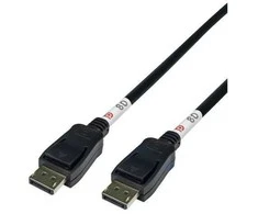 Deltaco DP80-1005, 0,5 m, DisplayPort, DisplayPort, Kištukas, Kištukas, 7680 x 4320 pikselių
