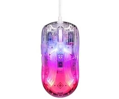 DM330 permatoma RGB DELTACO GAMING žaidimų pelė, 1000 Hz, 3327 IC / GAM-159-T / 4222234