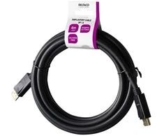 DisplayPort kabelis DELTACO DP 1.4, 8K@60Hz, 4m, juodas / DP8K-1040-LSZH