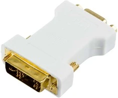 DELTACO DVI adapteris analoginis DVI - analoginis VGA, ha - ho, vit