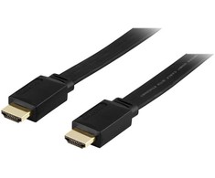 Kabelis Deltaco HDMI - HDMI 3m juoda (HDMI-1030F)
