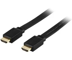 Kabelis Deltaco HDMI - HDMI 5m juoda (HDMI- 1050F)