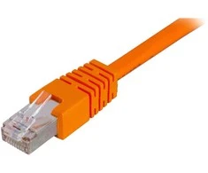 Deltaco STP-63-OR, 3 m, Cat6, RJ-45, RJ-45, Oranžinis