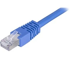 Deltaco STP-65B, 5 m, Cat6, RJ-45, RJ-45, Mėlynas