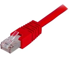 Deltaco STP-65R, 5 m, Cat6, RJ-45, RJ-45, raudonas