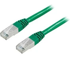 Deltaco STP-65G, 5 m, Cat6, RJ-45, RJ-45, Žalias
