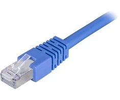 Deltaco STP-62B, 2 m, Cat6, RJ-45, RJ-45, Mėlynas
