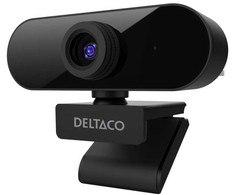 Full HD internetinė kamera DELTACO su 360° pasukimu, pakreipimu aukštyn/žemyn, 2 MP, juoda / W-100 / 1902912