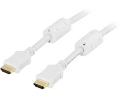 Kabelis Deltaco HDMI - HDMI 2m balta (HDMI- 1020A)