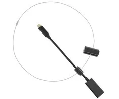 Modulinis adapterio žiedas DELTACO, HDMI į USB-C, juodas / HDMI-AR11 / 1902497