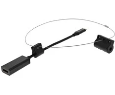 Modulinis adapterio žiedas DELTACO, HDMI į USB-C, juodas / HDMI-AR11 / 1902497