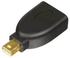 AV adapteris Deltaco Rodyti Port mini - DisplayPort juodas (Deltaco MDP- DP - DisplayPort adapteris)