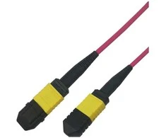 MPO12-MPO12 Optinis kabelis DELTACO, type B, UPC, OM4, 1m / MPO12B-41