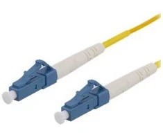 OS2 optinis kabelis, DELTACO, LC – LC, simplex, singlemode, UPC, 8m / LCLC-8S-SI