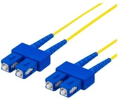 OS2 optinis kabelis DELTACO, SC - SC, duplex, singlemode, 10m / FB-510S