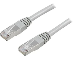Deltaco STP-67, 7 m, Cat6, F/UTP (FTP), RJ-45, RJ-45, Pilka