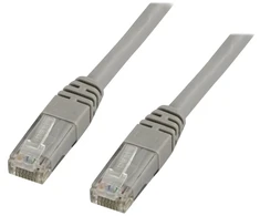 Kabelis DELTACO UTP Cat6 Patch, 4m pilkas TP-64