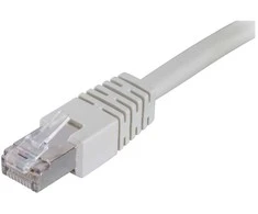 DELTACO F / UTP Cat6 patch laidas, 15m, 250MHz, LSZH, pilkas STP-615