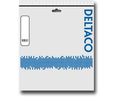 DELTACO U/UTP Cat6a tinklo kabelis, 1,5 m, 500 MHz, LSZH, pilkas