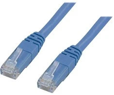 Deltaco TP-67B, 7 m, Cat6, U/UTP (UTP), RJ-45, RJ-45, Mėlynas