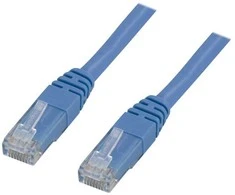 Deltaco TP-620B, 20 m, Cat6, RJ-45, RJ-45, Mėlynas