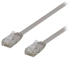 Kabelis DELTACO F/UTP Cat6 patch 7m pilkas TP-67-FL