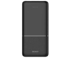 DELTACO PB-C1007 nešiojamas akumuliatorius 10 000 mAh 2x USB-A 18 W, USB-C PD 20 W