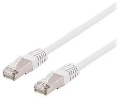 Deltaco SFTP-61VH, 1 m, Cat6, S/FTP (S-STP), RJ-45, RJ-45, Baltas